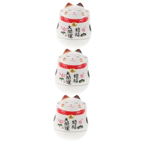 Garneck 3st Katzenschmuck Kleine Desktop-Dekoration Katzenspielzeug Kleine Katzenfigur Becher Spielzeug Japanischer Becher Desktop-Spielzeug Japanisches Glücklich Black Keramik Garneck 3st Katzenschmuck Kleine Desktop-Dekoration Katzenspielzeug Kleine Katzenfigur Becher Spielzeug Japanischer Becher Desktop-Spielzeug Japanisches Glücklich Black Keramik von Garneck