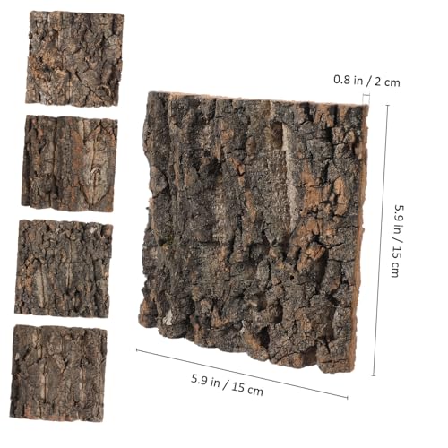 Garneck 4 Reptilien Korkrinde Terrarium Hintergrund Dekorative Baumrinde für Gecko Bartagame Frosch Aquarium Installationfrei Langlebig und Sicher Garneck 4 Reptilien Korkrinde Terrarium Hintergrund Dekorative Baumrinde für Gecko Bartagame Frosch Aquarium Installationfrei Langlebig und Sicher von Garneck