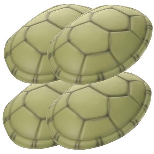4 Stück Eva Schildkrötenpanzer Cosplay-Party-Performance-Requisite Kostümzubehör Halloween-Karneval-partygeschenke Tier-Cosplay-kostüm Rollkragen Gefälschter Schmücken Tragbar Mann von Garneck