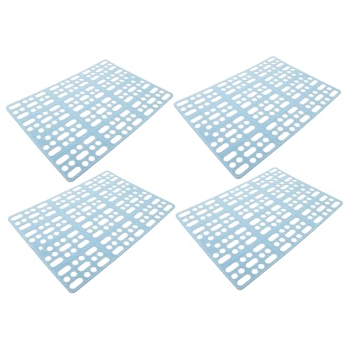 Garneck 4 Stück Kaninchenmatten Fußmatten für Kleintiere Hasenpfoten drinnen Hasen-Fußmatten meerschweinchen käfig Hasenfüße Pads Fußmatten aus Kunststoff Plastik Sky-Blue Garneck 4 Stück Kaninchenmatten Fußmatten für Kleintiere Hasenpfoten drinnen Hasen-Fußmatten meerschweinchen käfig Hasenfüße Pads Fußmatten aus Kunststoff Plastik Sky-Blue von Garneck