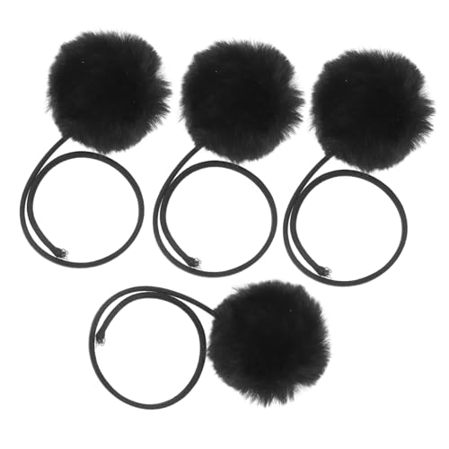 Garneck 4 Stück Katzenbaum Ball mit Glocke Teiliges für Kratzsäulen Interaktive Katzenspielzeuge Langlebig und Sicher für Katzen und Kätzchen von Garneck