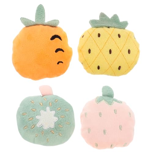 Garneck 4 Stück Teiliges Katzen Kauspielzeug Plüsch mit Cartoon Früchten Kiwi Ananas Interaktives Kuscheltier für Kitten Bewegung und Spaß Garneck 4 Stück Teiliges Katzen Kauspielzeug Plüsch mit Cartoon Früchten Kiwi Ananas Interaktives Kuscheltier für Kitten Bewegung und Spaß von Garneck