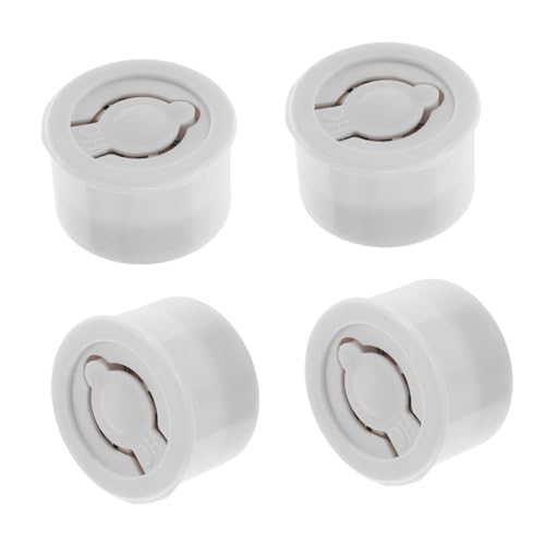 Garneck 4 Stück Tiergeräusche Bewegung Interaktives Kauspielzeug für Haustiere Ersatz Quietscher -Telefone Tiere Hund quietscht quietschen Plastik Beige von Garneck