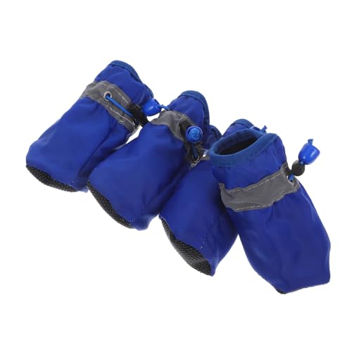 Garneck 4 Stück wasserdichte Hundeschuhe für Jahreszeiten Pet Booties für Kleine bis Mittelgroße XL Schutz für Outdoor Aktivitäten Garneck 4 Stück wasserdichte Hundeschuhe für Jahreszeiten Pet Booties für Kleine bis Mittelgroße XL Schutz für Outdoor Aktivitäten von Garneck