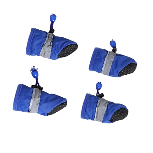 Garneck 4 Stück wasserdichte Hundeschuhe für Kleine bis Mittelgroße XXL Pfotenschutz Schuhe für Jahreszeiten für Outdoor Aktivitäten und Garneck 4 Stück wasserdichte Hundeschuhe für Kleine bis Mittelgroße XXL Pfotenschutz Schuhe für Jahreszeiten für Outdoor Aktivitäten und von Garneck