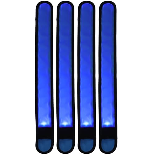 Garneck 4Stücke LED Pferdebeingurte Hohe Sichtbarkeit Schalter Langlebige Materialien Reitzubehör für Nächtliche Ausritte und Bodenarbeit Bequem und Sicher Garneck 4Stücke LED Pferdebeingurte Hohe Sichtbarkeit Schalter Langlebige Materialien Reitzubehör für Nächtliche Ausritte und Bodenarbeit Bequem und Sicher von Garneck