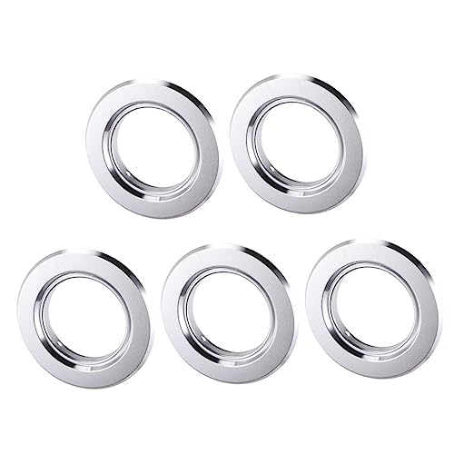 Garneck 5 Stück Anti- Für Zuchtbox Käfig Nest Vogelzubehör Für Papageien Locheinsätze Für Zuchtkoffer Anti-Biss-Ring Metall von Garneck