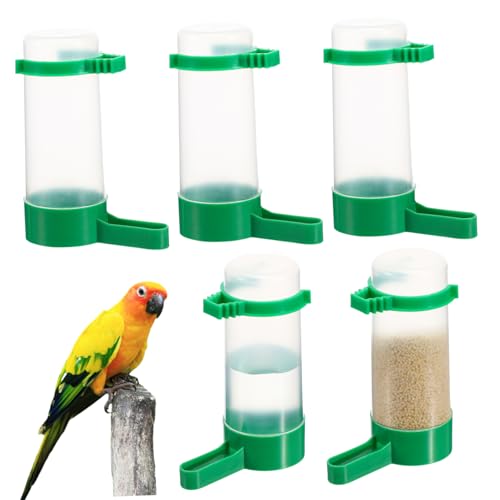 Garneck 5 Stück Automatische Vogeltränke mit Wassersprinkler aus Langlebigem für Käfige und Außenbereiche Sorgt für Sauberes Wasser Verschütten Garneck 5 Stück Automatische Vogeltränke mit Wassersprinkler aus Langlebigem für Käfige und Außenbereiche Sorgt für Sauberes Wasser Verschütten von Garneck