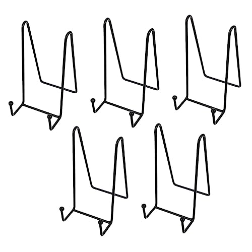 Garneck Metall-displayständer 5-teilig Kreativer Plattenhalter Zur Anzeige Von Kunstwerken Büchersammlungen von Garneck