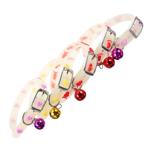 Garneck 5 Stück Teiliges Leuchthalsband für Katzen Leuchtendes Haustierhalsband für Outdoor Aktivitäten Verstellbar und Hautfreundlich für Nächtliche und Fotoshootings Garneck 5 Stück Teiliges Leuchthalsband für Katzen Leuchtendes Haustierhalsband für Outdoor Aktivitäten Verstellbar und Hautfreundlich für Nächtliche und Fotoshootings von Garneck