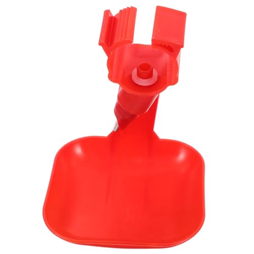 Garneck 6 Stück Hühnertränke Automatische Wassertrinker für Geflügel Hängende Wasserschalen mit Auspuff für Küken und Vögel Wasserversorgung Auslaufsicher und Verstopfungsfrei von Garneck