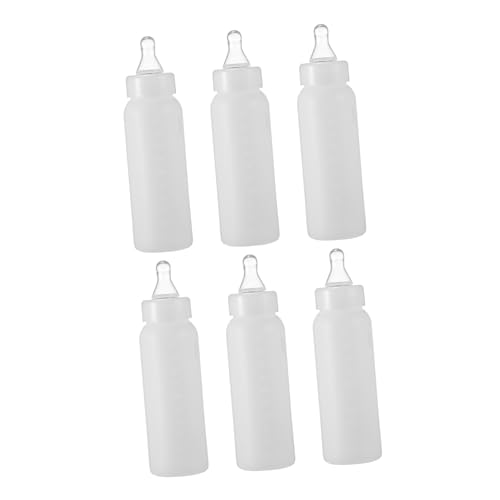 Garneck 6Stücke Lammfütterungsflasche Tierpflegeflasche für Schafe Ferkel und Kälber aus Langlebigem zu Reinigen und Sicher für Neugeborene Garneck 6Stücke Lammfütterungsflasche Tierpflegeflasche für Schafe Ferkel und Kälber aus Langlebigem zu Reinigen und Sicher für Neugeborene von Garneck