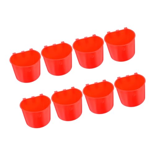 Garneck 8 Stück Futternapf Für Kaninchenkäfige, Zum Aufhängen, Vogelwassernapf, Hühnerstallnapf, Futternapf Für Kleintiere, Haustier-futternapf Für Vögel, Kaninchen Garneck 8 Stück Futternapf Für Kaninchenkäfige, Zum Aufhängen, Vogelwassernapf, Hühnerstallnapf, Futternapf Für Kleintiere, Haustier-futternapf Für Vögel, Kaninchen von Garneck