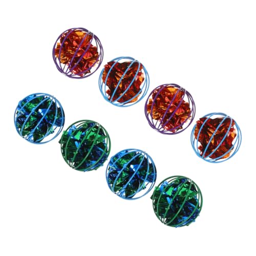 Garneck 8Stücke Katzenspielzeugball Mit Knistereffekt Interaktive Crinkle Bälle Für Haustierkatzen Beschäftigungsspielzeuge Fördert Aktivität Für Drinnen Garneck 8Stücke Katzenspielzeugball Mit Knistereffekt Interaktive Crinkle Bälle Für Haustierkatzen Beschäftigungsspielzeuge Fördert Aktivität Für Drinnen von Garneck
