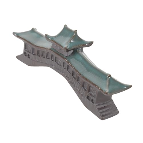 Garneck Aquarium-landschaftsdekoration Miniatur-pagoden-Statue Steingarten-brücke Ornament Für Aquarien Und Desktop-Dekoration Orientalische Gartendekoration Garneck Aquarium-landschaftsdekoration Miniatur-pagoden-Statue Steingarten-brücke Ornament Für Aquarien Und Desktop-Dekoration Orientalische Gartendekoration von Garneck