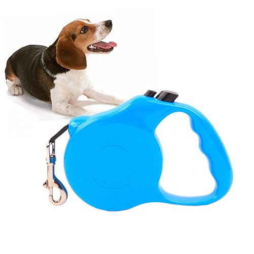 Garneck Automatische Hundeleine Einziehbar Ergonomisches Design für Kleine bis Bequem mit Einfinger Bedienung von Garneck