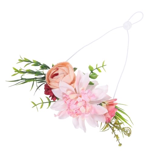 Garneck Blumenkranz für Hunde und Katzen Verstellbares Haarband für Hochzeiten und Partys mit Natürlichem Aussehen für und Besondere Anlässe C Design Garneck Blumenkranz für Hunde und Katzen Verstellbares Haarband für Hochzeiten und Partys mit Natürlichem Aussehen für und Besondere Anlässe C Design von Garneck