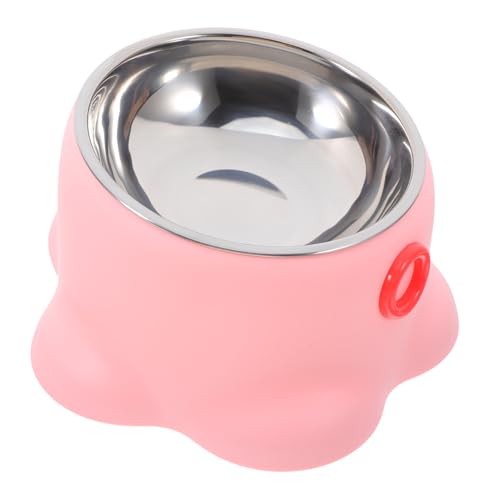 Garneck Edelstahl Futternapf Für Haustiere Edelstahlnapf Rutschfester Futternapf Für Haustiere Katzenfuttertablett Hundefutternapf Edelstahl Futternapf Kippsicherer Edelstahlnapf von Garneck