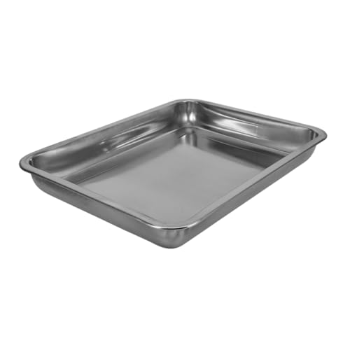 Garneck Edelstahlbadewanne Für Papageien Und Tauben: Taubenbadewanne – Metall-papageienbadewanne – Vogelkäfig-zubehör Zur Reinigung Von Haustieren von Garneck