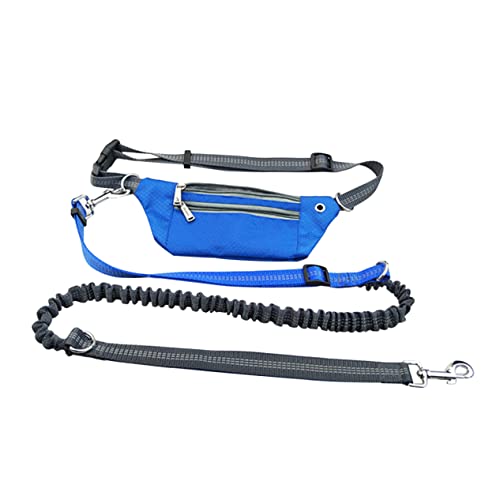 Garneck Freisprech Hundeleine mit Verstellbarem Bauchgurt Elastische wasserdichte Taillen Hundeleine für Jogging für Hundetraining Royalblau Garneck Freisprech Hundeleine mit Verstellbarem Bauchgurt Elastische wasserdichte Taillen Hundeleine für Jogging für Hundetraining Royalblau von Garneck