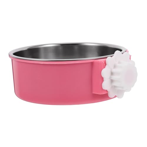 Garneck Futterautomat für Haustiere Katzenfutter Schüsseln Katzennapf Schlüssel Hundenäpfe pet Feeder pet Supplies Haustierzubehör Lebensmittel Haustiernapf Futternapf für Haustiere Rosa von Garneck