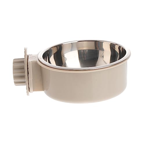 Garneck Futternapf für Haustiere pet Supplies Dog Food Bowl Katzenfutterschale Große Futterschale Tierfutterstation Erhöhte Katzenschale eng Haustiernapf Futterautomat für Haustiere Grey von Garneck
