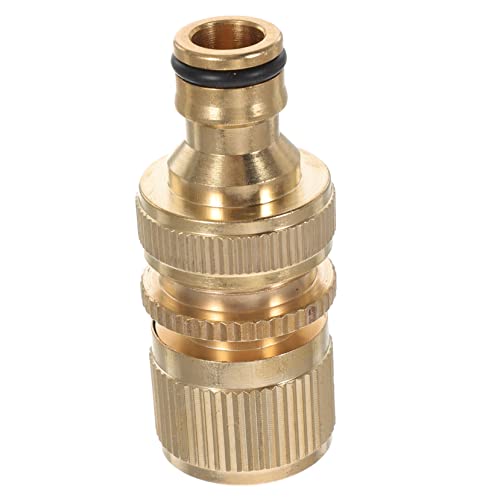 Garneck Gartenschlauch Adapter Schnelle Wasserschlauchanschlüsse Langlebig zu Installieren für Druckreiniger Rasensprinkler von Garneck