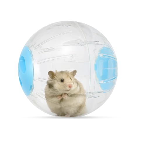 Garneck Großer 30,5 cm Hamsterball mit Schiene, Gymnastikball für Hamster, Mäuse, Rennmäuse und andere kleine Haustiere, fördert Spaß und gesunde Aktivität für von Garneck