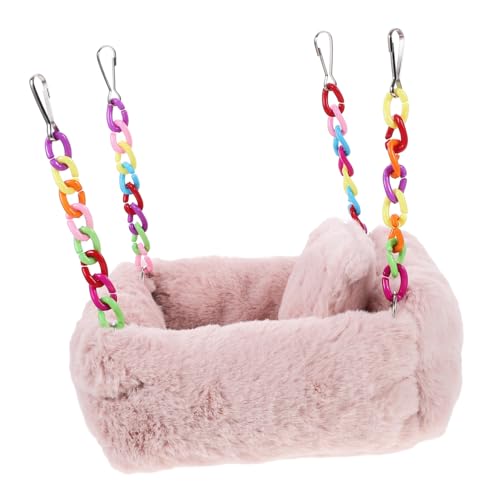Garneck Hängematte für Kleine Haustiere Warmes und Gemütliches Hamsterbett Doppeltes Design für Meerschweinchen und Ratten für Käfige von Garneck