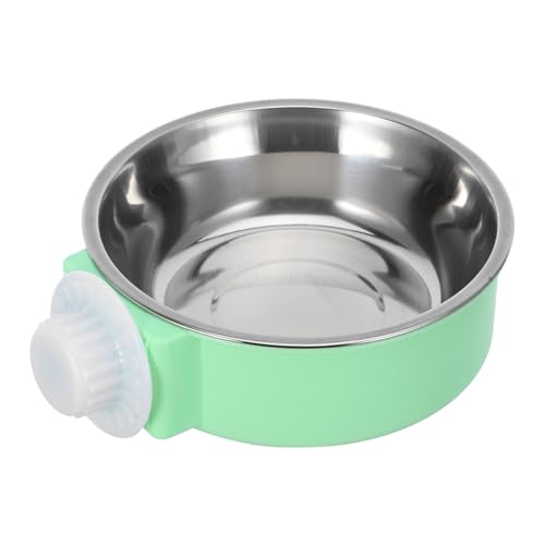Garneck Hängende Edelstahlschüssel Hundefutterspender Tierfutternäpfe Katzen/Kätzchenfutter Welpen Innenfütterung Klein Grün Garneck Hängende Edelstahlschüssel Hundefutterspender Tierfutternäpfe Katzen/Kätzchenfutter Welpen Innenfütterung Klein Grün von Garneck