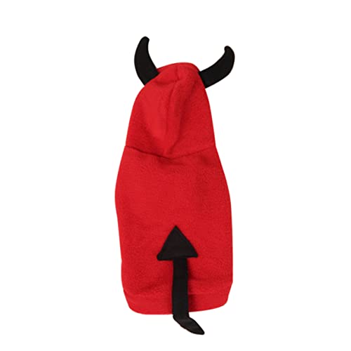 Garneck Halloween Dreidimensionales Teufelskostüm für Haustiere Einzigartige Hundekleidung Partys und Outdoor Aktivitäten aus Weichem und Bequemem Material Anzuziehen Garneck Halloween Dreidimensionales Teufelskostüm für Haustiere Einzigartige Hundekleidung Partys und Outdoor Aktivitäten aus Weichem und Bequemem Material Anzuziehen von Garneck