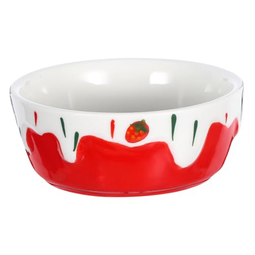 Garneck Hamster Futternapf aus Keramik Kleintier Futter und Wasserschale mit Antikipp Design für Hamster Meerschweinchen Chinchillas und Andere Kleine Haustiere von Garneck