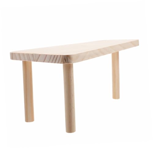 Garneck Kletterplattform Spielzeug für Kleintiere Zweistöckige Hamsterkäfig Landschaftsbauzubehör aus Holz Langlebig und Sicher für Hamster Chinchillas und Kleine Nager Garneck Kletterplattform Spielzeug für Kleintiere Zweistöckige Hamsterkäfig Landschaftsbauzubehör aus Holz Langlebig und Sicher für Hamster Chinchillas und Kleine Nager von Garneck