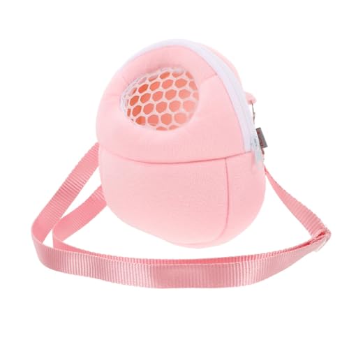 Garneck Hamster Tragetasche mit Atmungsaktivem Große Reisetasche für Hamster Rennmäuse Komfortabler Innenraum Vielseitig Verwendbar als Haustiernest von Garneck