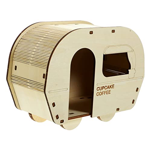 Garneck Hamster Versteck aus Holz Sichere Schlaf und Spielumgebung für Kleine Haustiere zu Reinigen für Hamster und Ratten Langlebig Garneck Hamster Versteck aus Holz Sichere Schlaf und Spielumgebung für Kleine Haustiere zu Reinigen für Hamster und Ratten Langlebig von Garneck
