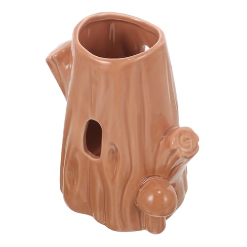 Garneck Hamster Wasserspenderständer Keramischer Futterspender für Kleine Haustiere Sicher und Auslaufsicher für Mäuse Ratten und Design für Einfache von Garneck