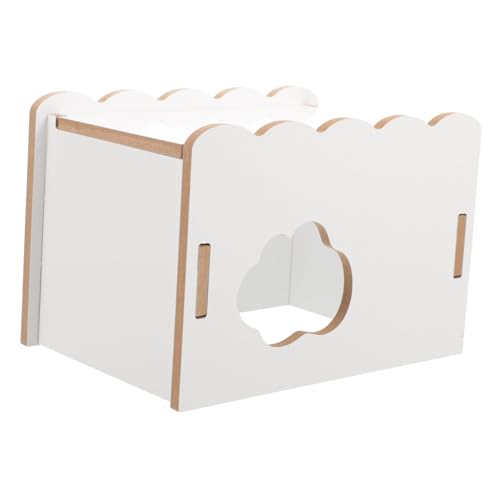 Garneck Hamsterhaus aus Holz Gemütliches Versteck für Kleintiere für Zwerghamster Meerschweinchen und Mäuse Bequeme Rückzugsmöglichkeit und Spieltunnel Dekoratives für Kleine Haustiere Garneck Hamsterhaus aus Holz Gemütliches Versteck für Kleintiere für Zwerghamster Meerschweinchen und Mäuse Bequeme Rückzugsmöglichkeit und Spieltunnel Dekoratives für Kleine Haustiere von Garneck