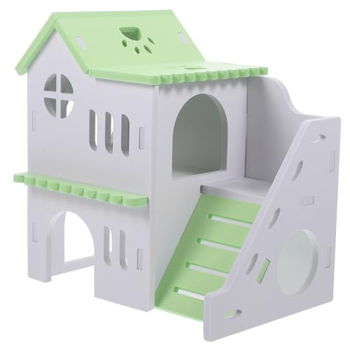 Garneck Hamsterhaus aus Holz für Kleintiere Kuschelhöhle für Meerschweinchen Hamster und Chinchillas Rückzugsort für Haustiere Robust und Langlebig und Sicher von Garneck