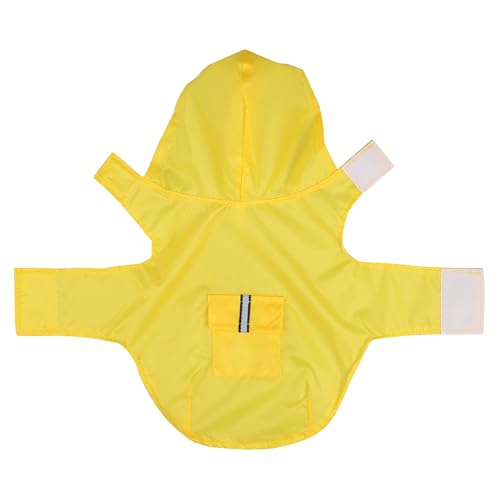 Garneck Haustier Regenmantel Klein Warm Regenjacke Für Hunde Hunderegenmantel Mit Kapuze Jacken Hunderegenmäntel Reflektierend Wintermantel Für Hunde Nass Welpen Dackel von Garneck