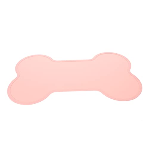 Garneck Haustier Tischset Hundenapf Matten Saugfähige Tierfuttermatte Matte Für Hundenäpfe Hundematte Für Näpfe Beige Hundefuttermatte Wasser Suchen Haustierschalenmatte Rosa Kieselgel von Garneck