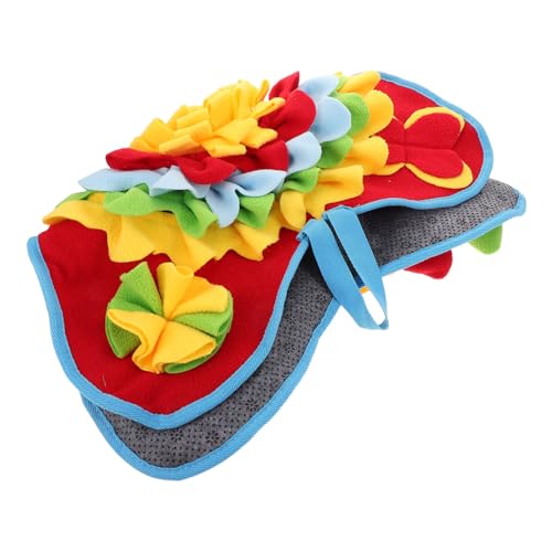 Garneck Haustier -riechtrainingstecke Welpenbedarf Angebot An Schnüffelmatten Für Haustiere Haustier-Pads Trainingsgeräte Für Hunde Welpendecke Interaktive Hundematte Tiermatte Polarfleece von Garneck