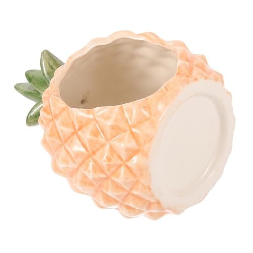 Garneck Haustierbett aus Keramik Versteck Hamsterhaus Höhle Mini Ananas meerschweinchen schlafhöhle Hamster-Keramikhaut Unterschlupf für Hamster Zubehör für Haustierratten von Garneck