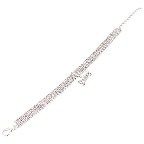 Garneck Haustierhalsband mit Strasssteinen kleines Welpenhalsband Luxus Halskette einstellbar Netter Hundehalsband Pfote Haustier Hundehalsband Haustierbedarf Hund kristall Halsband Weiß Garneck Haustierhalsband mit Strasssteinen kleines Welpenhalsband Luxus Halskette einstellbar Netter Hundehalsband Pfote Haustier Hundehalsband Haustierbedarf Hund kristall Halsband Weiß von Garneck