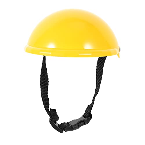 Garneck Haustierhutspielzeug Hundehut Haustierkopfbedeckung Für Haustiere Hüte Für Hunde Hundehelmmütze Groß Reithundemütze Lustig Hut Für Kleines Haustier Hündchen Doggie -helme Abs Gelb von Garneck