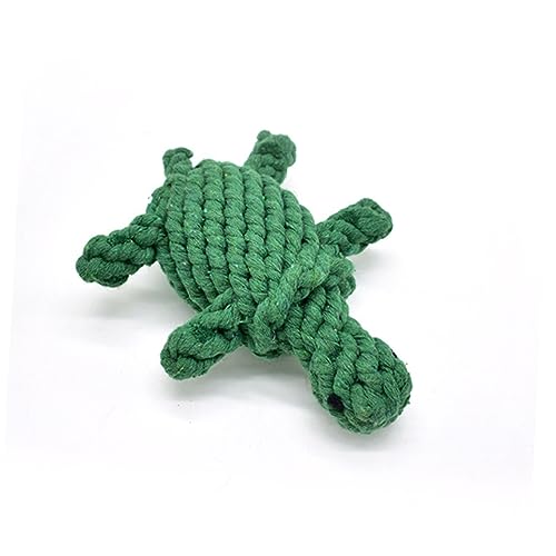 Garneck Haustierspielzeug Aus Baumwolle Kauen Und Reinigen Schildkröten Design Für Langeweile Und Destruktives Verhalten Fördert Gesunde Gewohnheiten von Garneck