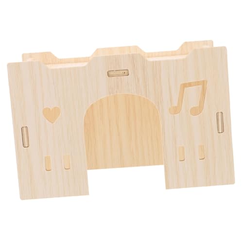 Garneck Holz Hamster Versteckhaus Kleintier für Hamster Meerschweinchen Nagetiere Gemütliches Nest Tunnel für Endlosen Spaß und Verarbeitung aus Holz Garneck Holz Hamster Versteckhaus Kleintier für Hamster Meerschweinchen Nagetiere Gemütliches Nest Tunnel für Endlosen Spaß und Verarbeitung aus Holz von Garneck