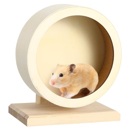 Garneck Holz Laufdisk für Hamster und Kleine Haustiere Einstellbares Trainingsspielzeug Robust und Langlebig für Gesunde Bewegung und Krallenpflege S Garneck Holz Laufdisk für Hamster und Kleine Haustiere Einstellbares Trainingsspielzeug Robust und Langlebig für Gesunde Bewegung und Krallenpflege S von Garneck