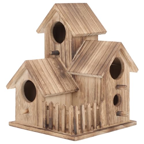 Garneck Holz Vogelhaus Für Garten Kreatives Wetterfestes Nisthaus Für Nistverhalten Und Schutz Raubtieren Tür Design Garneck Holz Vogelhaus Für Garten Kreatives Wetterfestes Nisthaus Für Nistverhalten Und Schutz Raubtieren Tür Design von Garneck