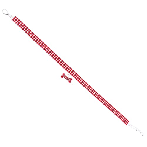 Garneck Hund kristall Halsband pet Supplies hundebedarf Dog Accessories hundekragen hundezubehör hundehalstuch Hundeschmuck hundehalsbänder Hundehalsband Haustier Halskette Schild Name rot Garneck Hund kristall Halsband pet Supplies hundebedarf Dog Accessories hundekragen hundezubehör hundehalstuch Hundeschmuck hundehalsbänder Hundehalsband Haustier Halskette Schild Name rot von Garneck