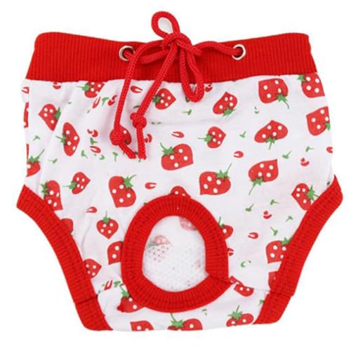 Garneck Hund windelhose Menstruation- Sanitär Waschbar für Hunde Windeln Haustiere hundepflege hundekleidung hundekleider hundebekleidung waschbare Hundewindel für Damen Periodenhosenhunde von Garneck